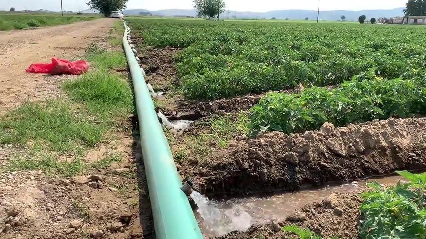 农村自制浇地水管