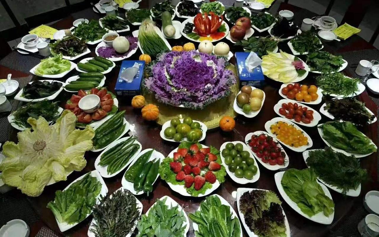 农村蔬菜宴
