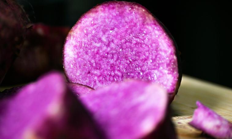 农村蔬菜紫色姜是什么的相关图片