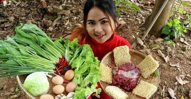 柬埔寨农村姑娘吃蔬菜吗的相关图片